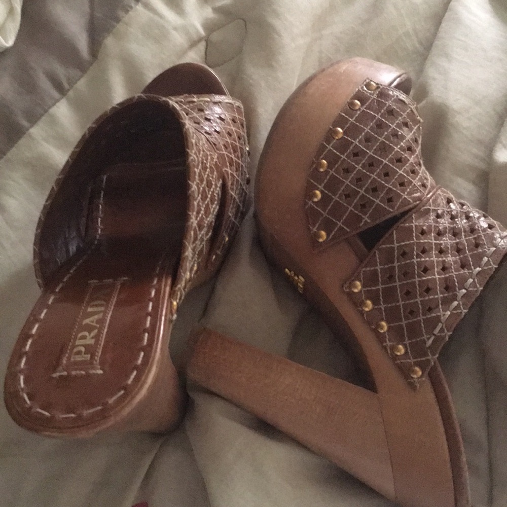 Prada mules circa 2010.